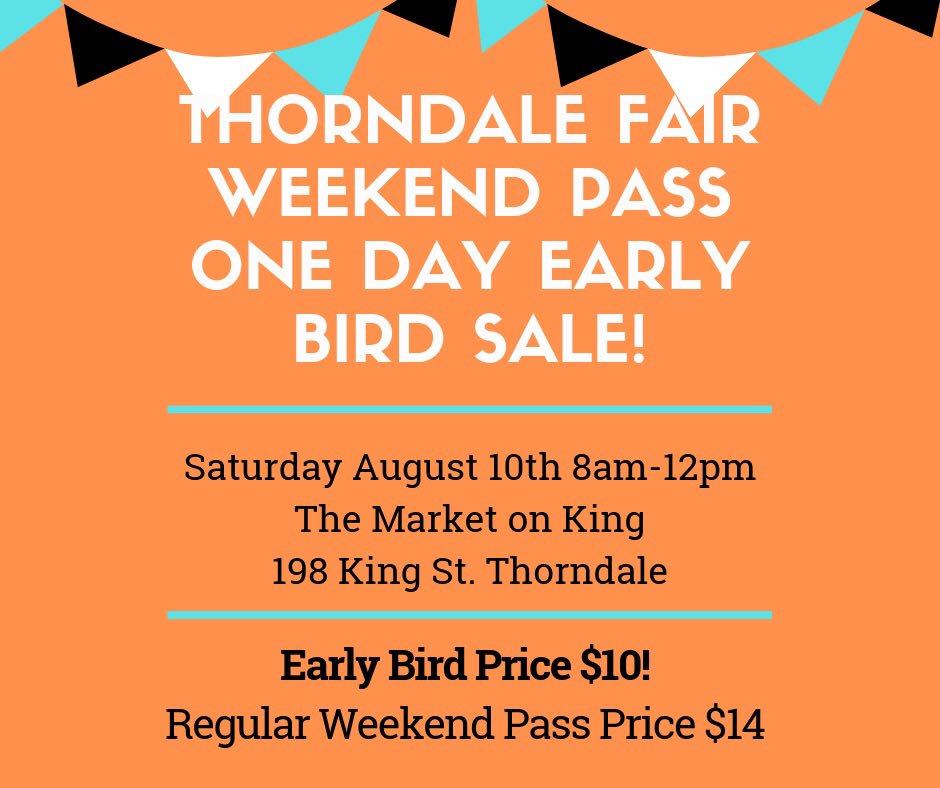 A great deal for a full weekend of fun! Ready, Set, Grow!