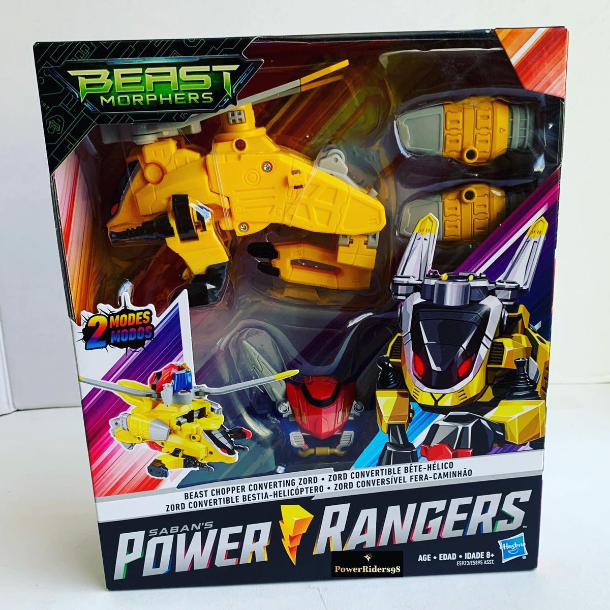 Powerriders98's tweet photo. Power Rangers Beast Morphers: Beast Chopper Zord #powerrangers #beastmorpher #beastmorphers #chopperzord #beastchopperzord #hasbro @Hasbro https://t.co/3GlTUXDeEH