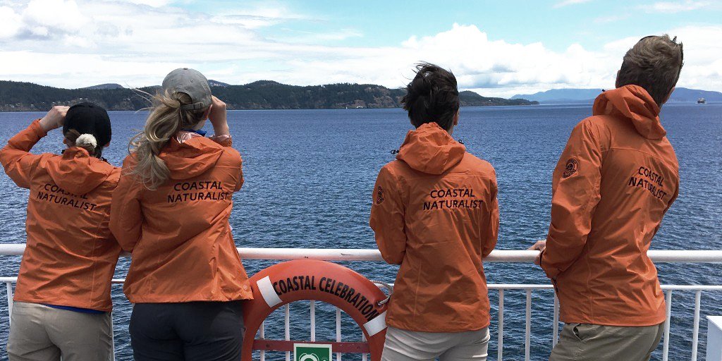 BCFerries's tweet photo. It’s #BCDay long weekend! Spend your travel time with us learning all about the wonders of the BC coast. The #CoastalNaturalists are ready to share their knowledge with you this weekend – look out for them at select terminals and on board vessels! #SeaForward ^js https://t.co/EPB7BnLdMM