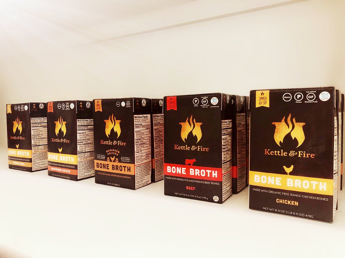 NickAhmed13's tweet photo. Thank you @kettleandfire for keeping our shelves stocked with the best organic bone broth! #organic #drinkinghealthy https://t.co/HqVfkh2Jx6