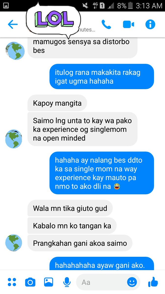 jabaMille's tweet photo. mga lalake na tirada kay single mom. NOT ME KUYA 😂 wala gipugos , gihangyo lang? HAHAHA https://t.co/f9zhmOLEYK