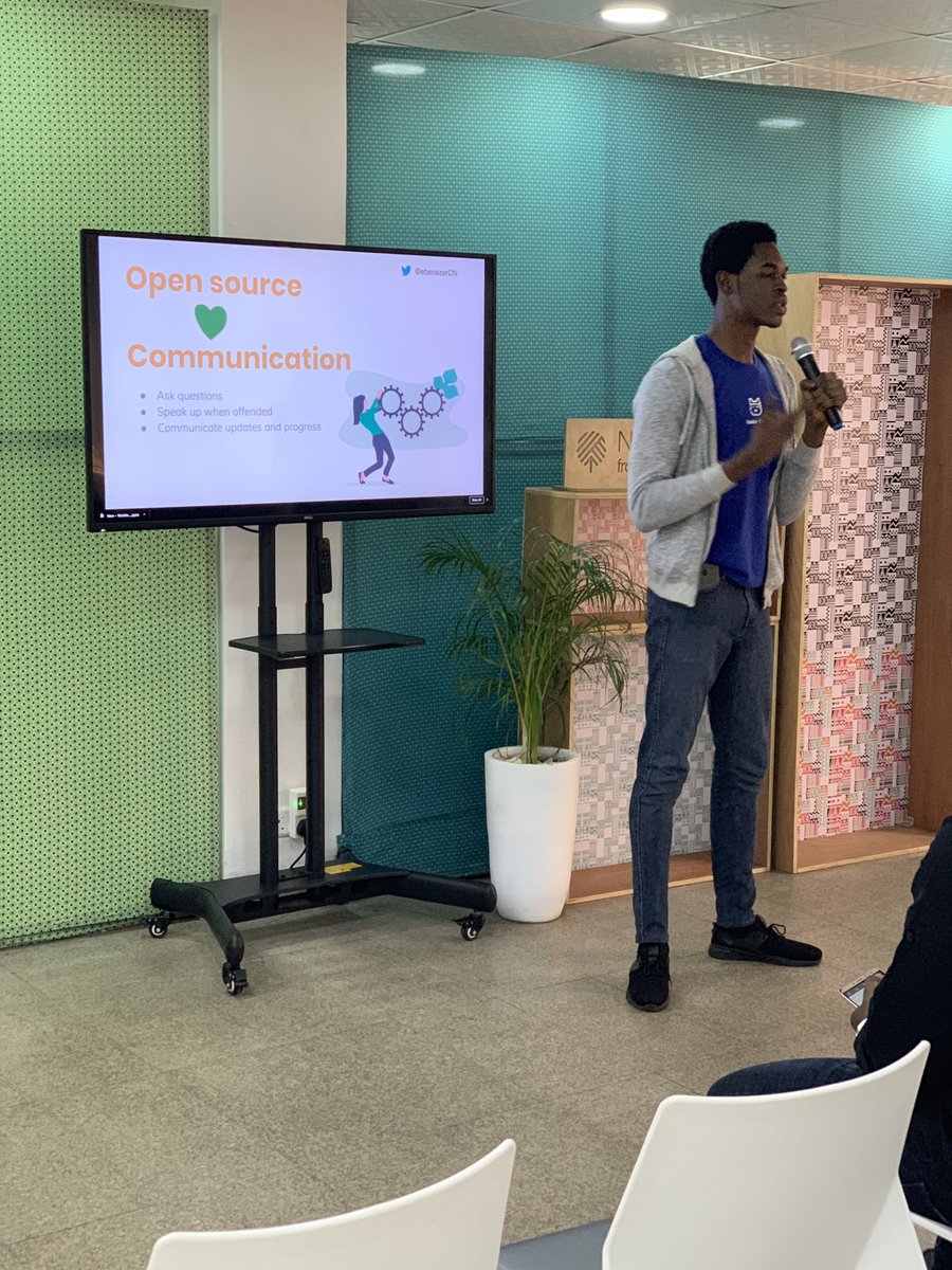ebenezerDN's tweet image. I met @iambolajiayo today @oscafrica Lagos meetup where I spoke about working with people in open source environments.
Link to my awesome slides: bit.ly/wp-osca

#oscaLagos