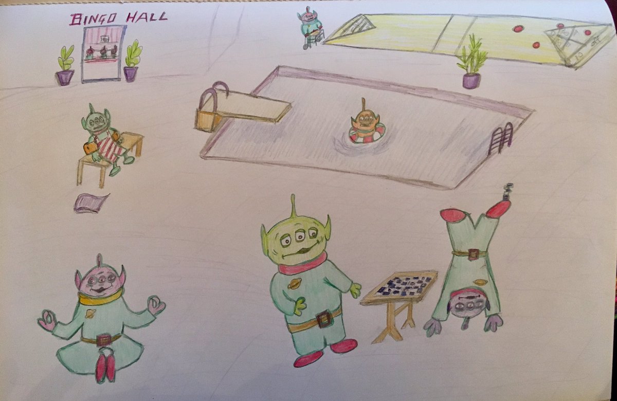 IceBlueStardust's tweet photo. Retirement home for aliens at Area 51. Lil old aliens just chilling out.
#GISH #Area51 #SocialSecurityCheXFiles https://t.co/MOLFr6XASB