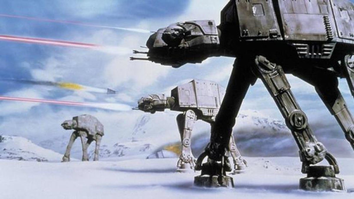 Star Wars MythbustersImperial AT-AT walkers in  #EmpireStrikesBack were inspired by Oakland container cranes1. In late-1977,  @ILMVFX art director Joe Johnston proposed a two-legged walking tank to replace wheeled or treaded tank concepts for the Hoth battle #StarWars