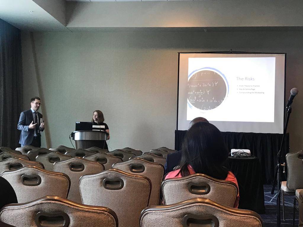 BlackActuaries's tweet photo. With the challenges that come with big data there are also great opportunities. Thank you Beth Desmonds and Justin Mikhalevsky for presenting this morning!
#CreatingConnectionsIABA
#HoustonHostsIABA https://t.co/DKej0DQd4i