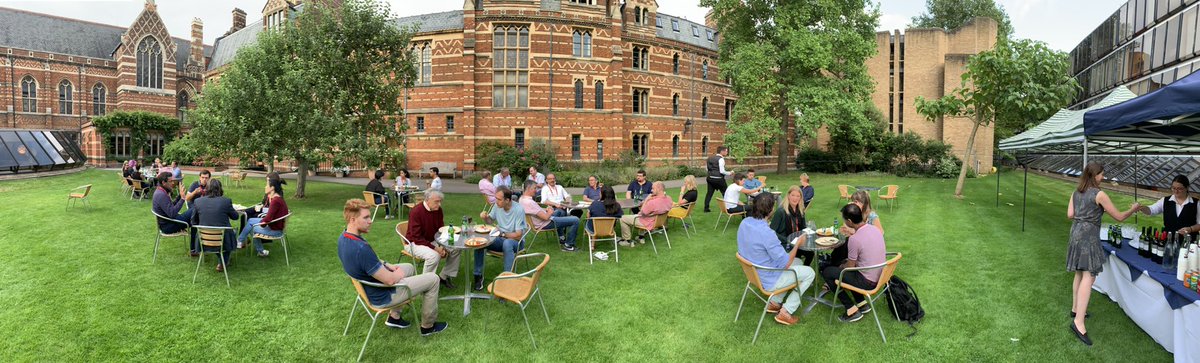 Barbeque at the beautiful Keble College after the first great day of the Hagedorn Oxford workshop focusing on stem cell approaches in diabetes.