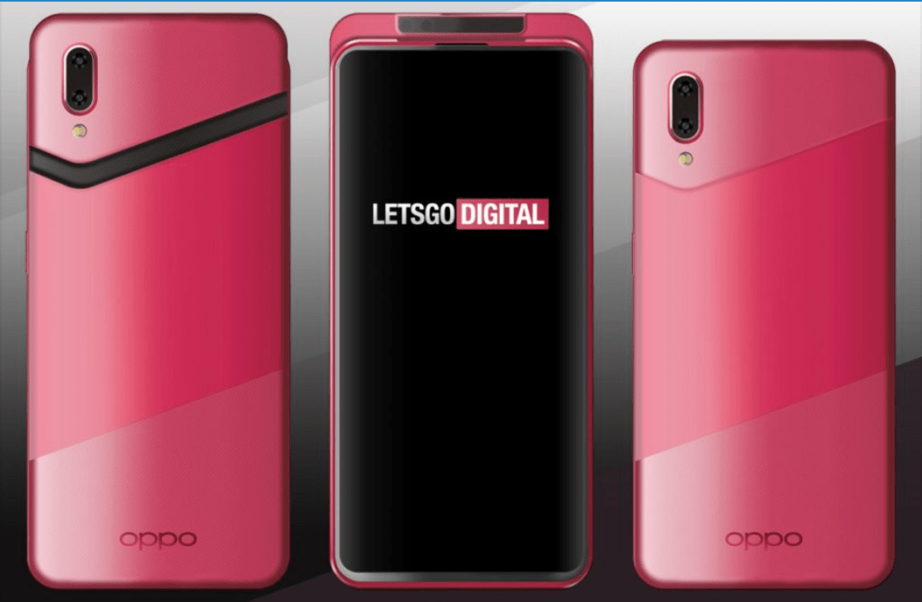 Gizchina's tweet photo. Oppo smartphone renders show a new model with slider camera #oppo #slidercamera https://t.co/M66PbfrRRN https://t.co/PrnGE5XBRX