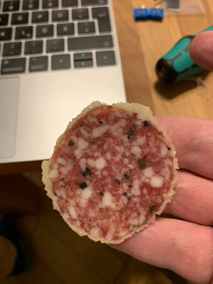 Truffle Parmesan Salami😊 And there are people out there thinking, it‘s not a great time to be alive.