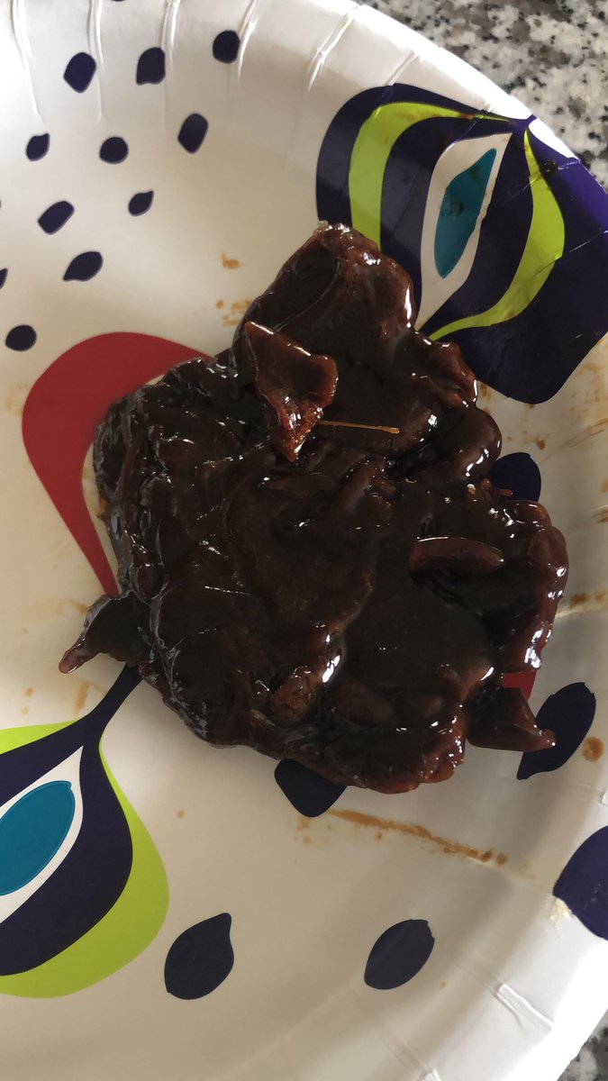 Sheena_Frady's tweet photo. Y’all. When I said I BURNT my caramel, I meant I made a new type of rock with how hard it is. 🙃🙃🙃 #bakingainteasy https://t.co/nOXofp5DLV