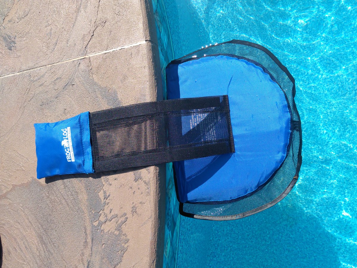 Cbrummell1's tweet photo. Just installed my new #froglog. Hopefully this will keep the critters out if the #deathtrap skimmer in my pool. https://t.co/MiFV5179Sn