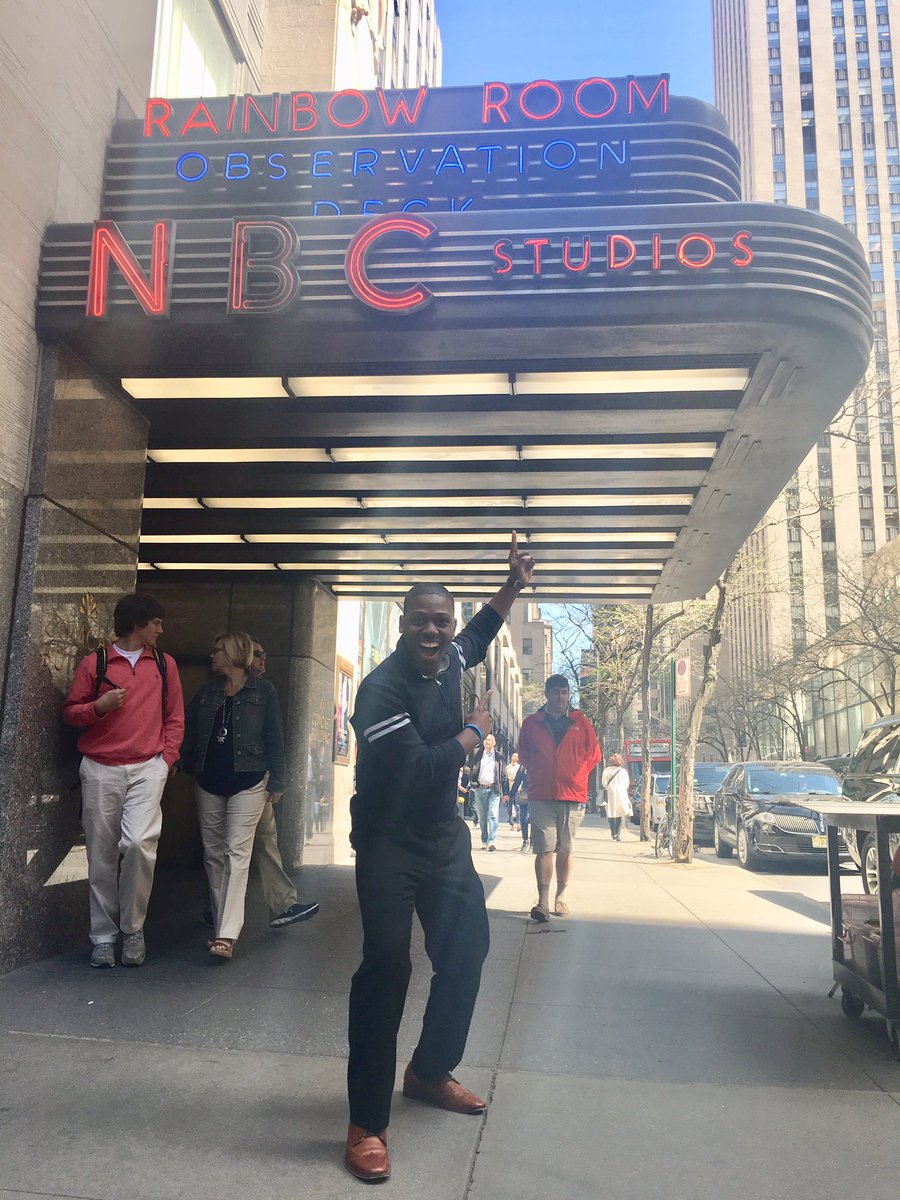 MichaelFullertv's tweet photo. Woot woot! So grateful to have been accepted into #NBCUniversity! Excited to join with fellow journalist from across the country and learn from some of the best in the business! Throwing it back to my days as an #nbcuintern at the rock, in honor of the acceptance! #NABJ19 #Miami https://t.co/ar6rhqV3xf