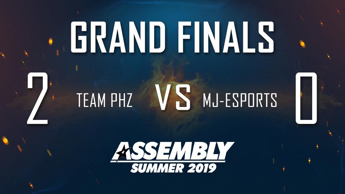 TeamPHZ's tweet image. WE DID IT! 😱😱 What a game, what a series, WHAT A TOURNAMENT!

We are your League of Legends champions of Assembly Summer 2019! 🏆🔥

#asm #asmparty #esportsfi #teamphz