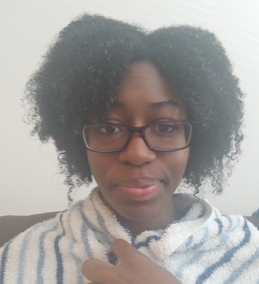 DrJessyeTalley's tweet photo. So here is the outcome of trying to do my natural hair myself. This is all I got🤦🏾♀️. We will see how it looks tomorrow. Next time I need someone to come help me. How did I do? #naturalista #naturalhair #iprobablymessedup #curls #tightcoils #lovingitthough #hubbylikesit https://t.co/AcTeZKFrP5