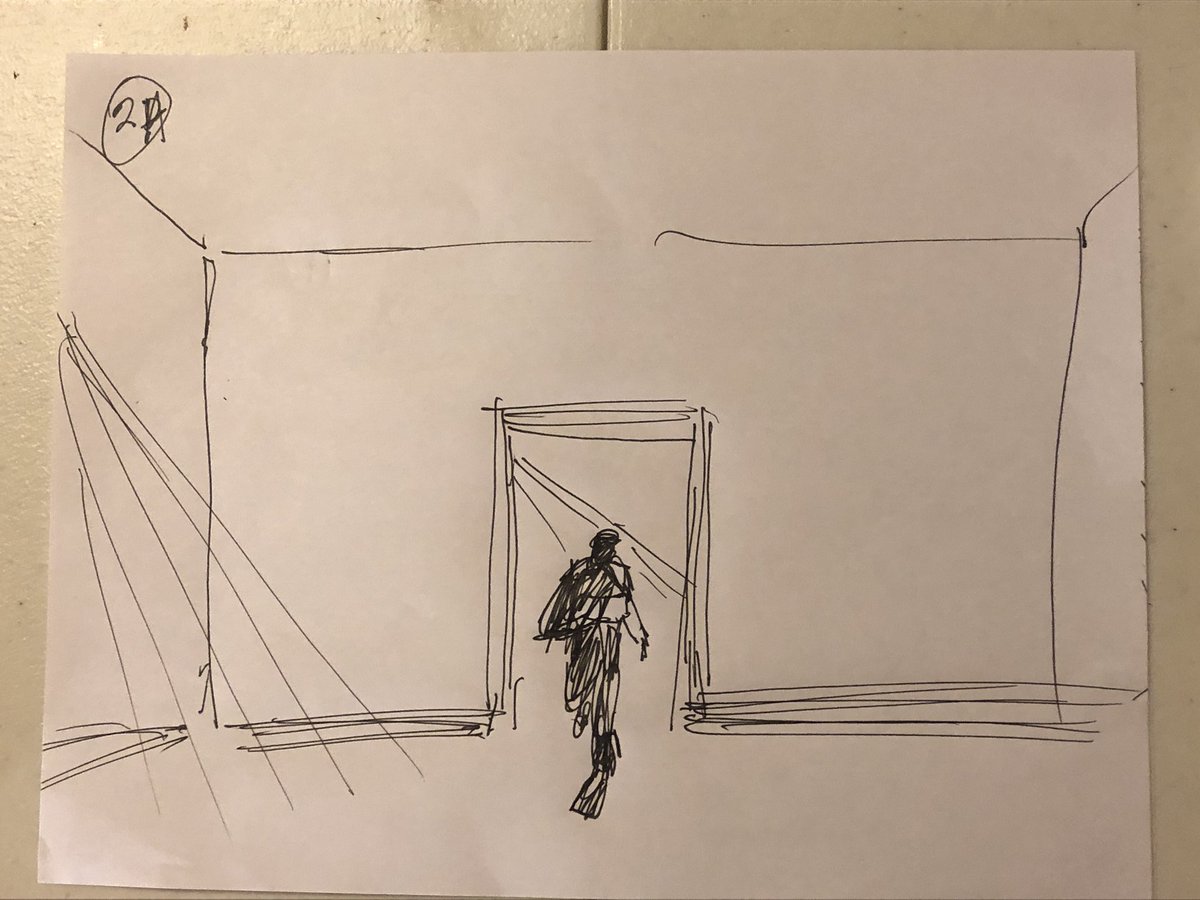 I am in the <a href="/spacerabbitfilm/">Space Rabbit</a> studio today, storyboarding.