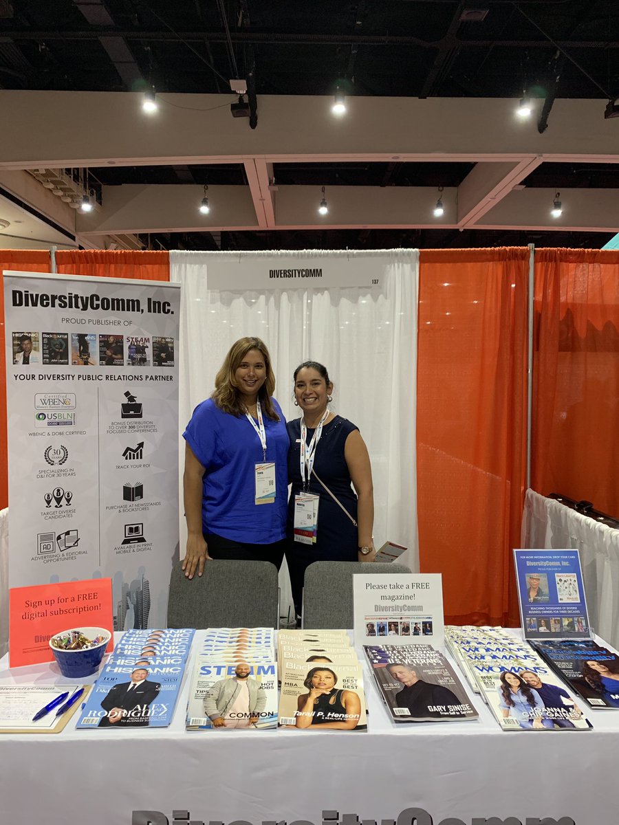 HNMagazine's tweet image. Another year and a valued Partnership. DiversityComm is proud to be the media sponsor for UnidosUS 2019 National Conference #DiversityComm #maritzasantibez  #hnmagazine #unidosus2019 #latinofamilyexpo