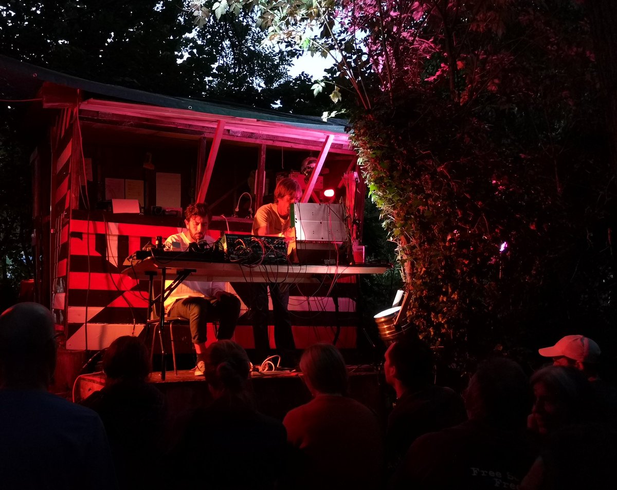 birdtwitchr's tweet image. Epic sounds from Wojciech Rusin and Jo Hellier presenting #TheFunnel at the @BristolBEEF stage @SUPERNORMALFEST - and now #GreenAppleSludge feat. @BugBrand are sounding phenomenal, ... with woodland bar ambience. Joyous.