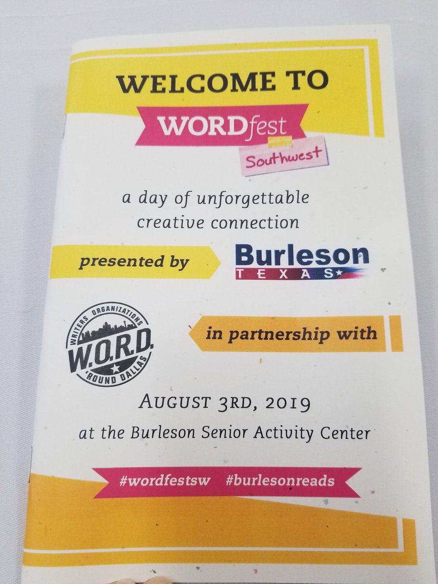 AuthorCK_Larsen's tweet photo. Having a great day at #WordfestSW!!! Thanks @dfwWORDwriters for such a great event!! https://t.co/On8ruW1EpT