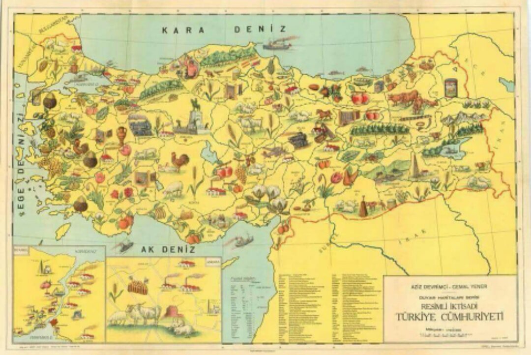 asli_MKA_'s tweet photo. Çocukluğumuzda böyle bir Türkiye haritasi vardı,
her yerinde bereket olan.. 
Hangi bölgede ne fabrikası var, ne yetişiyorsa onun işaretli olduğu.. 
Zoomlayıp bir bakın bakalım..
Geriye ne kalmış..? https://t.co/4Fr2Y4kvAp