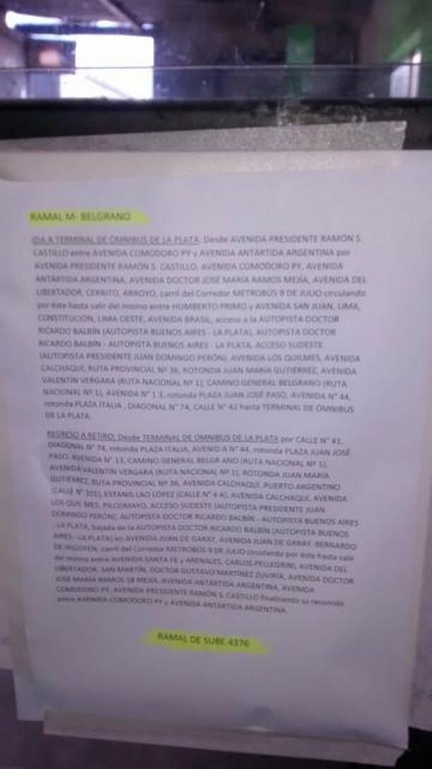 CiudadDeBondis's tweet photo. Nuevo ramal de la #Linea129: Retiro - La Plata por Acceso Sudeste. Lleva la letra M. Sale de Retiro, va por el #Metrobus9deJulio, Constitución, AUBASA, Acceso Sudeste, Calchaquí y por abajo a La Plata. Arranco hoy

Ph Bondis Perfil Bajo https://t.co/fwmjEhrwMh