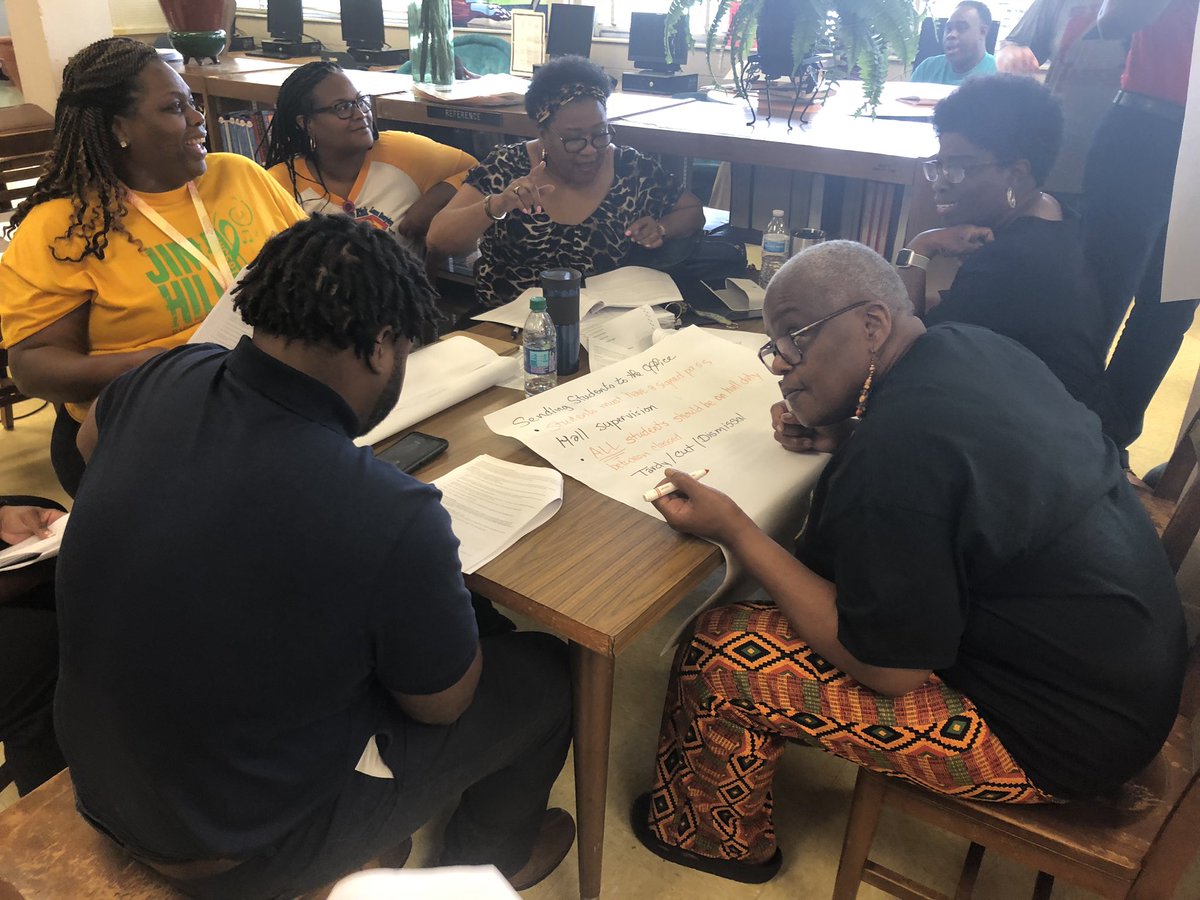 Jim Hill High School educators are preparing diligently for academic excellence!  #Workshop #DayOne #Goals #MightyMightyTigers #JPSStrong <a href="/JPSDistrict/">Jackson Public Schools</a>