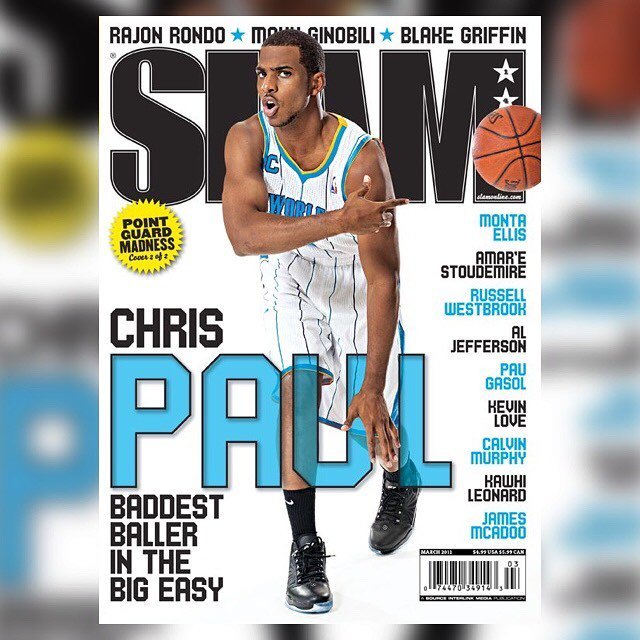 everydamnslam's tweet photo. 135a. #chrispaul alternate cover (Rajon Rondo) #neworleanshornets #houstonrockets #laclippers #okcthunder #slam #myslam #slammagazine https://t.co/1LujbRgfeH https://t.co/hQYRITzX8j