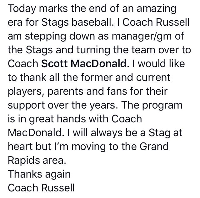 Oil City Stags Baseball tweet media