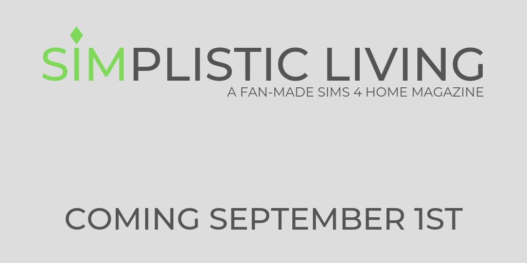 SIMplisticLMag's tweet photo. Mark the date in your calendars! π
π #TheSims4 #SIMplisticlivingmag #SIMplisticmagazine #SIMplisticliving https://t.co/rVmQ4QOvCS