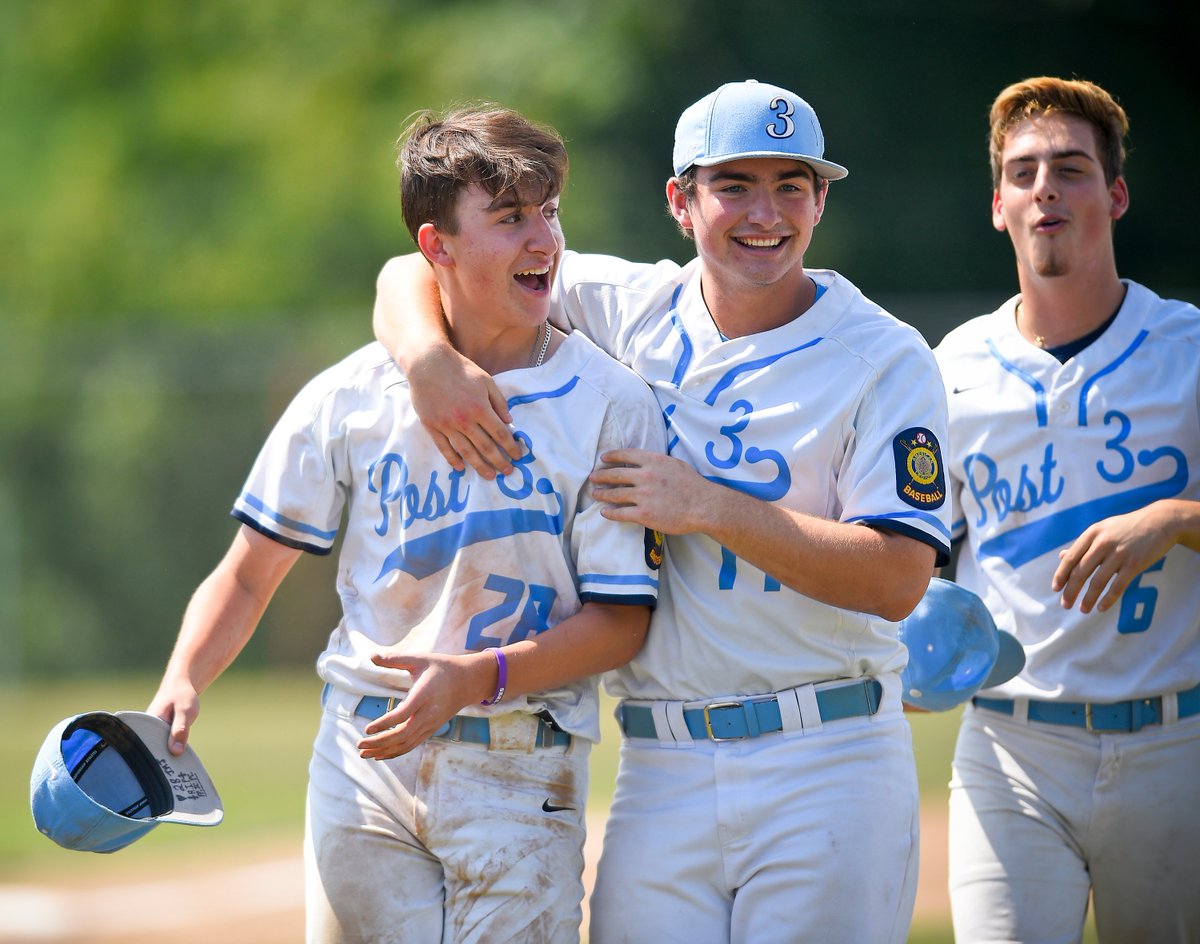 Stamford defeats Southington 1-0 to win the Senior Legion Baseball State Championship Series. TJ Wainwright drove in Jaden Dawkins in the top of the 7th @GameTimeCT @BK_Nation <a href="/SHSBKBaseball/">Stamford High School Baseball</a> <a href="/Stamford_Legion/">Stamford Legion Post 3</a> <a href="/WHSPurplePack/">Westhill Purple Pack</a> <a href="/VikingPride19/">Westhill Baseball</a> <a href="/EricsonSports/">Scott Ericson</a> #ctalbb #ctbase