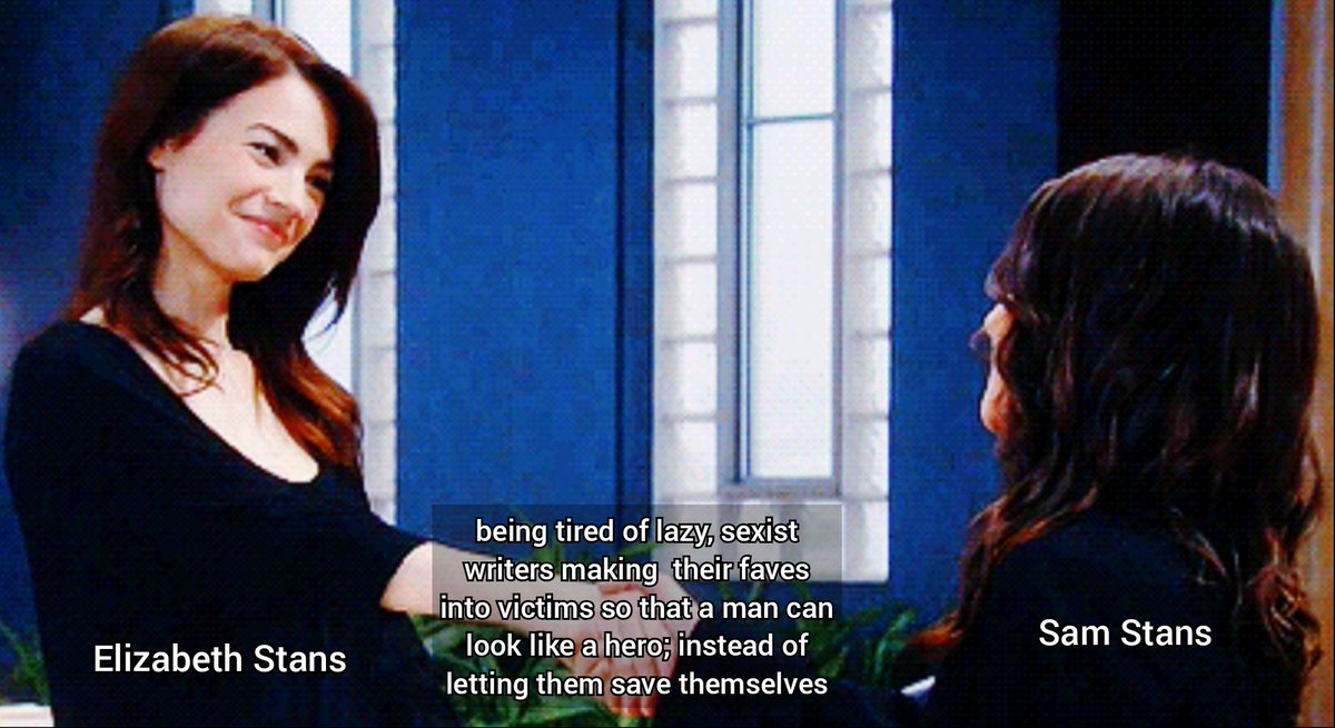 PuckDowd's tweet photo. Where's the lie? #GH #Samiz #elizabethwebber #sammccall #GeneralHospital @GeneralHospital @valentinifrank @nathanvarni https://t.co/mznyBnujCs