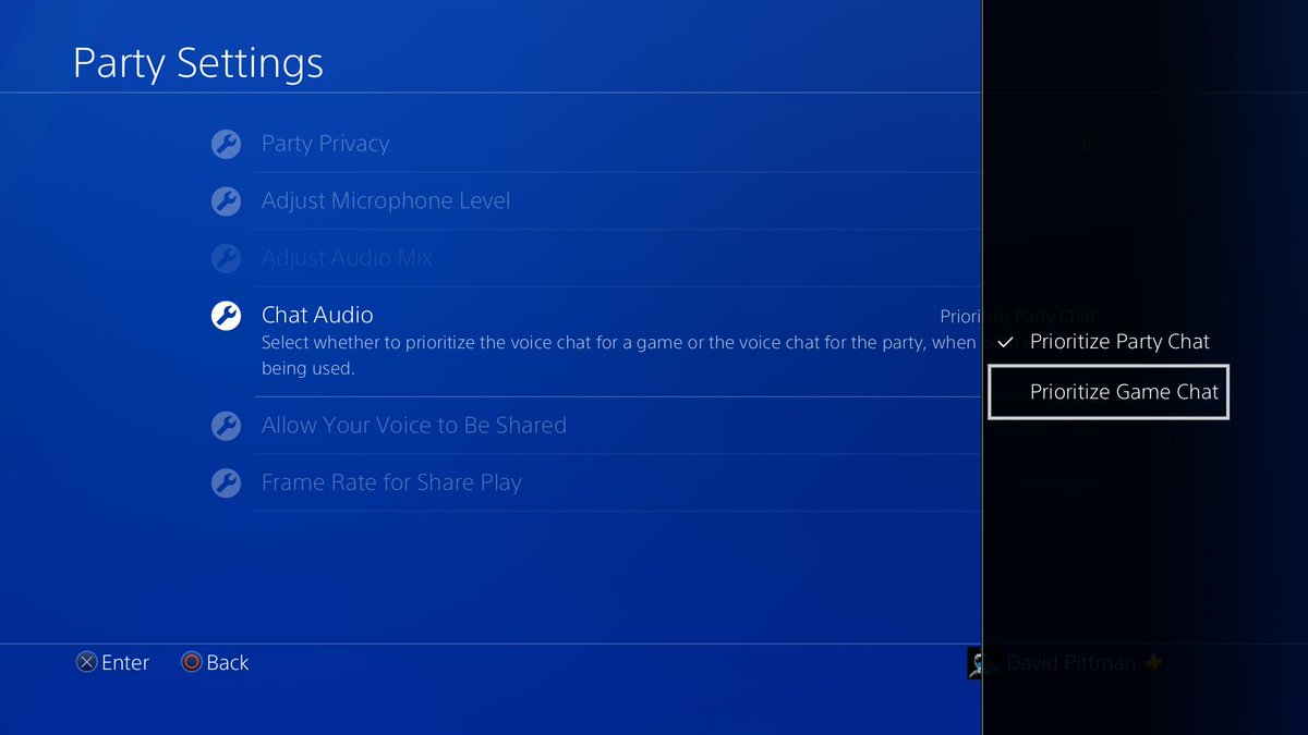 How to Prioritize Game Voice Chat on PS4 Console (Party Audio Settings) 