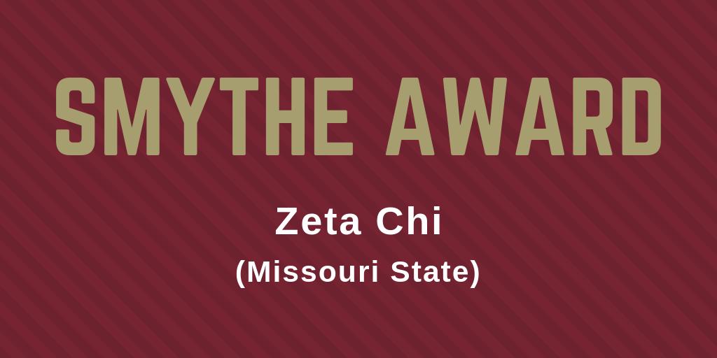 PiKappaAlpha's tweet image. Congratulations to @MSU_Pikes (Missouri State) on their first Smythe Award! #PIKEU