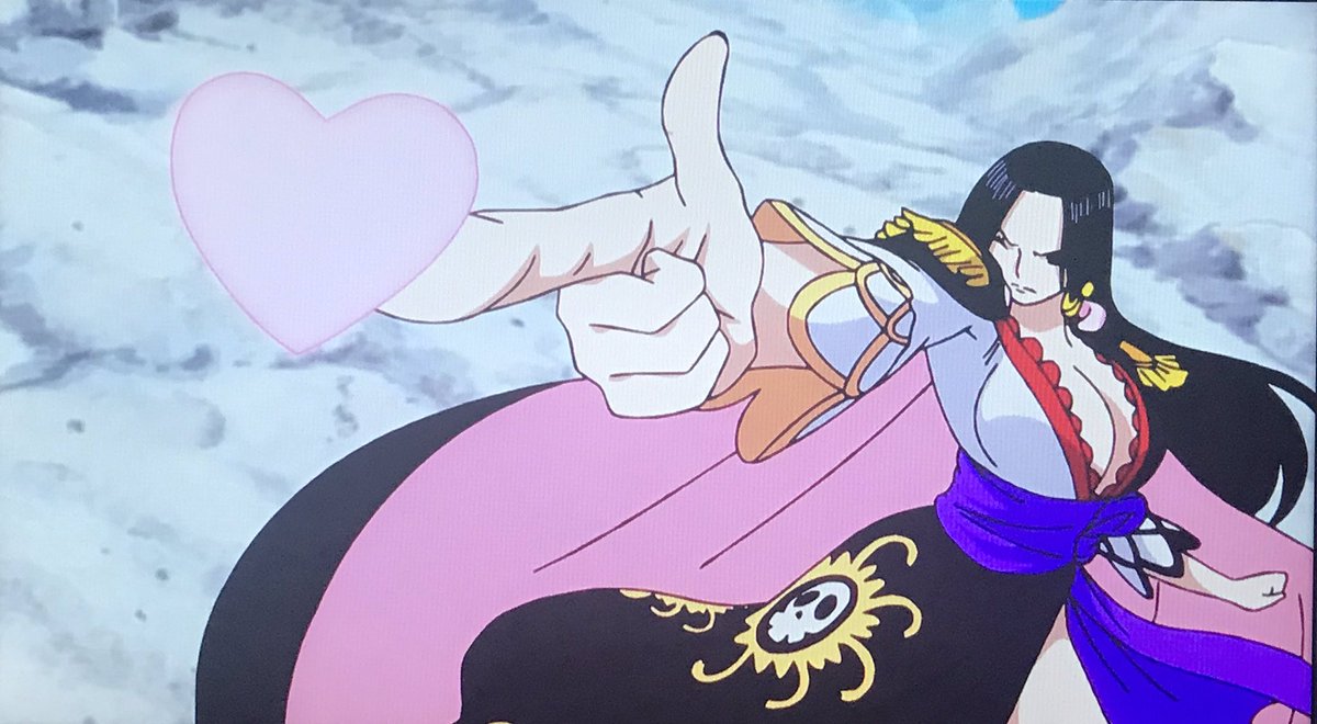 Uzivatel Kei One Piece垢 Na Twitteru 今日のアニワン ゾロとサンジの戦闘シーン は無かったけど 戦う海賊女帝 ボア ハンコックの活躍シーンが美しくてカッコ良かった 先週のかわいさとのギャップに注目 アニワン