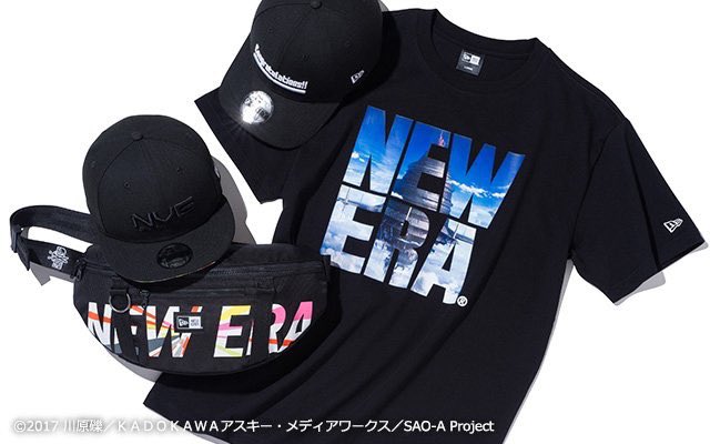 ソードアートオンライン SAO ニューエラ コラボ 缶バッジ キーホルダー ソードアートオンライン SAO ニューエラ コラボ 缶バッジ キーホルダー