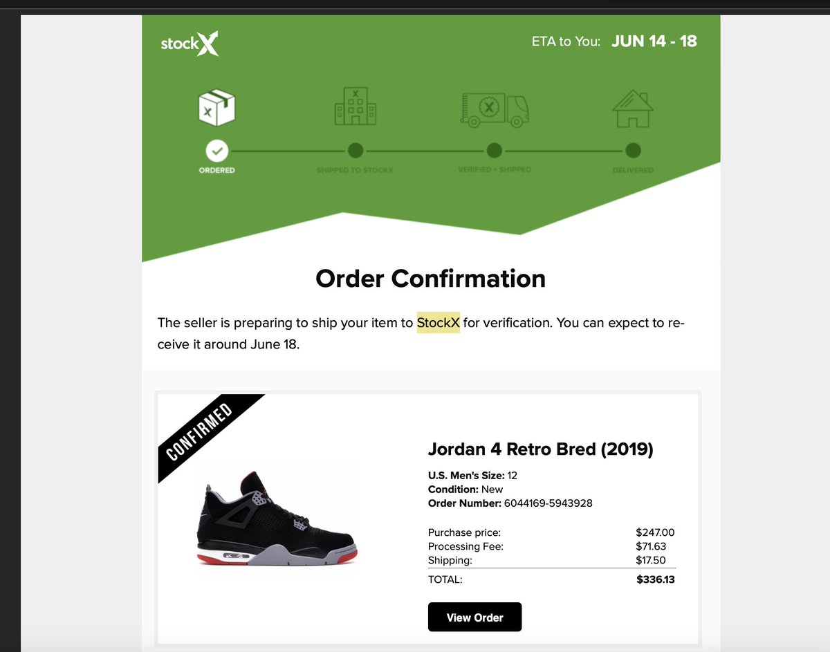 StockX Email Receipt — RepReceipt | ubicaciondepersonas.cdmx.gob.mx