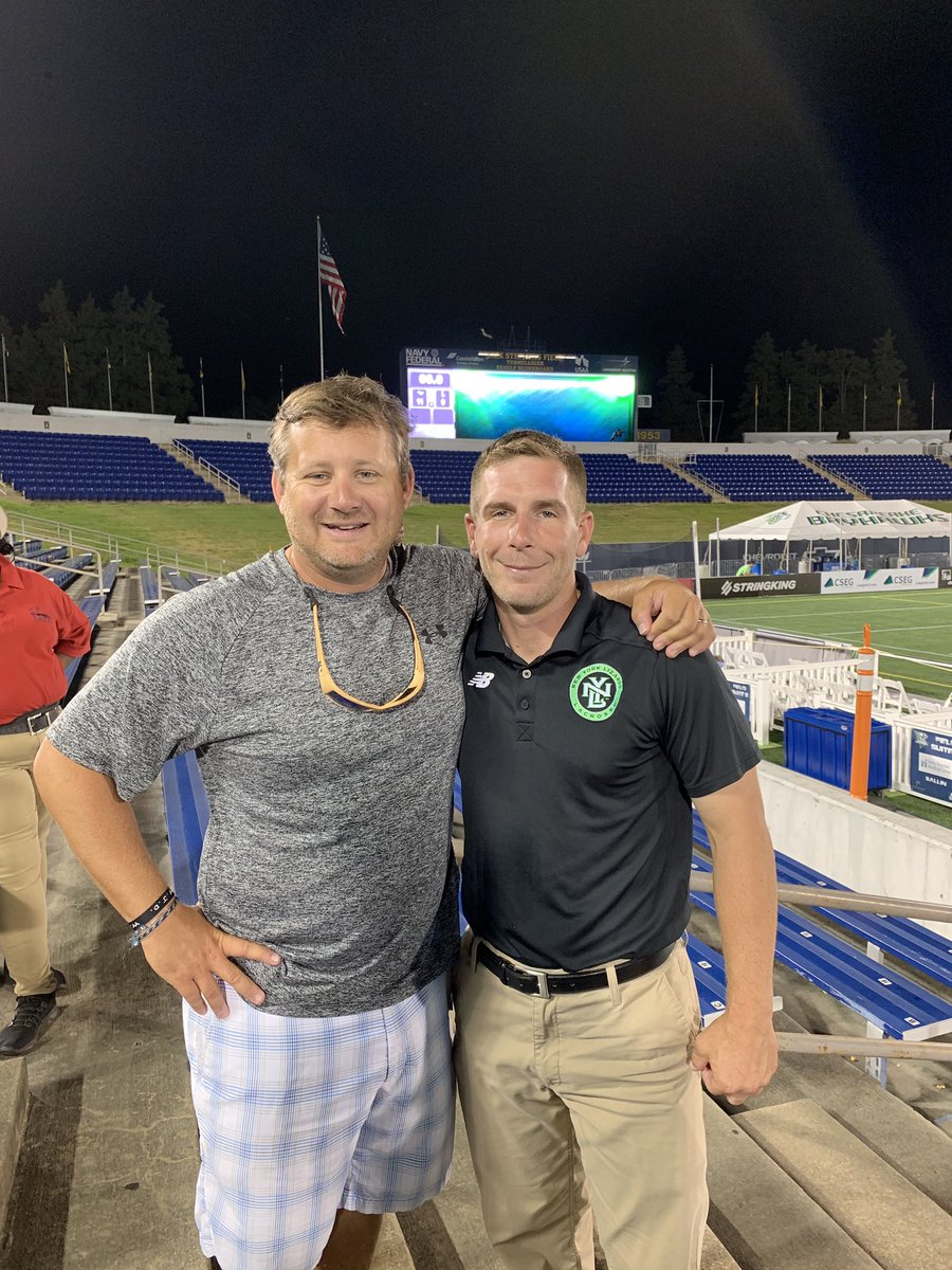 jchilds20's tweet photo. Maryland boy born and bred, but tonight I was a Long Island fan! So proud of my great friend @CoachG66 and blessed his resumé crossed my desk a decade ago. #PC #ToothBrushBandits https://t.co/L5g4AtJ9Gg