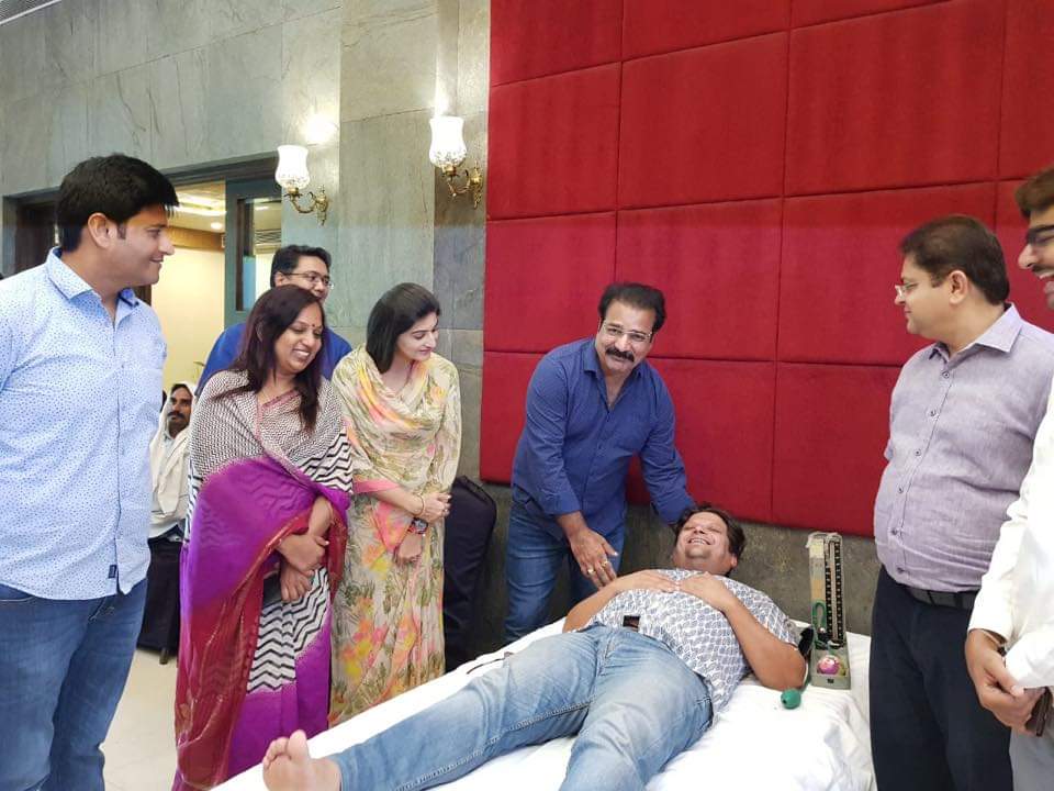 RajAIPC's tweet photo. Here are some pics of Blood Donation camp that AIPC Rajasthan and Jaipur Chapter teams organised last year. @RajAIPC is thankful to @INCIndia progressive leaders like @PSKhachariyawas, @devendrayadvinc for their presence #AIPC2
@KumariRukshmani @sachin_mathur @ProfCong https://t.co/2qaexPCPlD