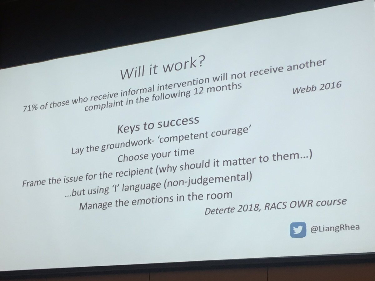 The culture of surgery discussed by Dr @LiangRhea. Cultural change can be achieved by the people, albeit the barriers that persist, there are support groups and strategies to implement change. #Operatewithrespect #letsremoveit
#ISSC2019 @surgconference