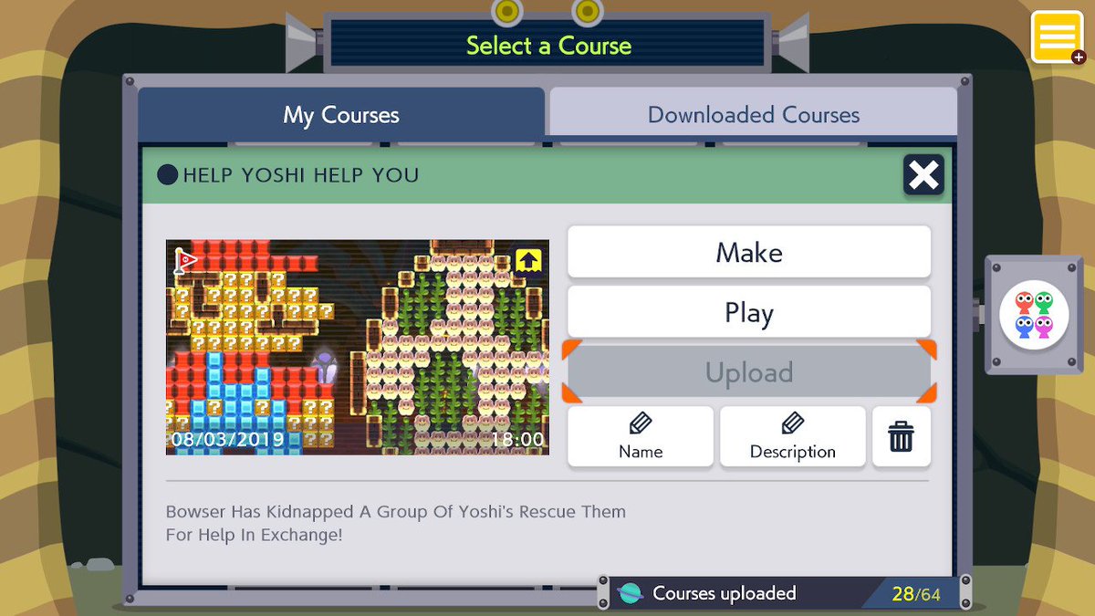 GameAimPlus's tweet image. #SuperMarioMaker2 #NintendoSwitch