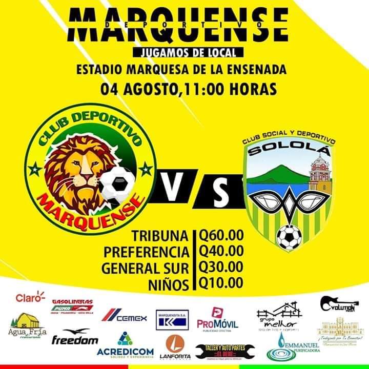 marquenseSOMOS1's tweet photo. Marquense debuta en casa https://t.co/6Unoj2vgA1