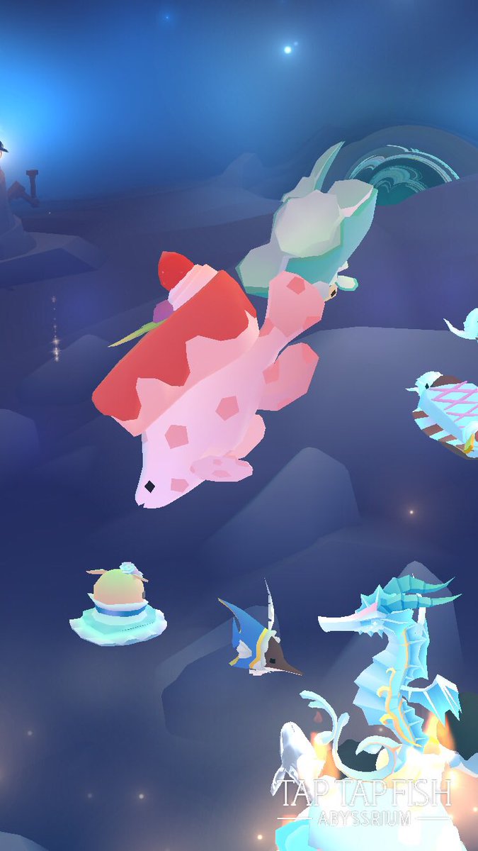 marqun009's tweet photo. 私のケーキグルーパー:) 
#taptapfish
Download: https://t.co/Slwio83S7T https://t.co/aDG9cqSAMF