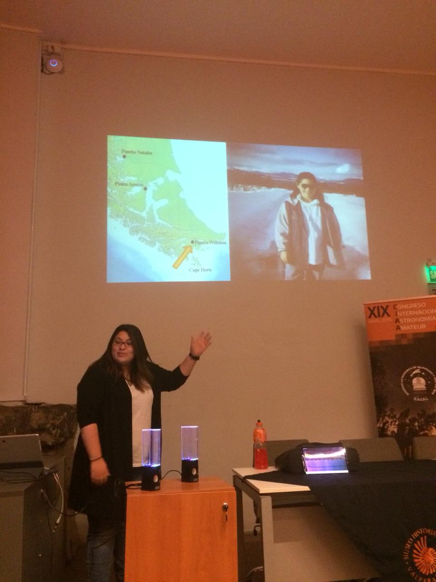 AstroSaval's tweet photo. Barbarita Lara hoy nos habla sobre el proceso y la ingeniería tras la creación de S!E #astrosaval 
@barbaritalaram @mhnvalpo #Valpo #ciencia https://t.co/aEMXPSlAnb