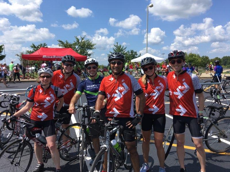 CarsonLabOSU's tweet photo. Curing cancer....it's all about collaboration. #Pelotonia19 #carsonlabrocks @OSUCCC_James @Pelotonia @OSUWexMed #OneGoal https://t.co/HG93WHVPRI