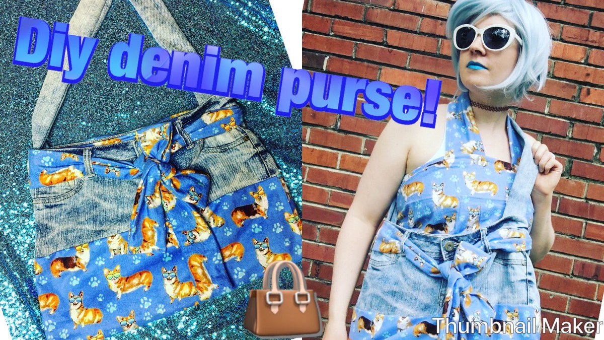 macscharnhorst's tweet photo. 🎥New YouTube video just uploaded! Learn how to make a purse from a pair of jeans! 👖Please don’t forget to subscribe! I upload every weekend with my dog Jack! 🐶✂️👗
https://t.co/Lz5dSLh05S
#youtuber #seamtress #diydenimpurse #diypurse #diyyoutuber #diy https://t.co/i15dvVPVMf