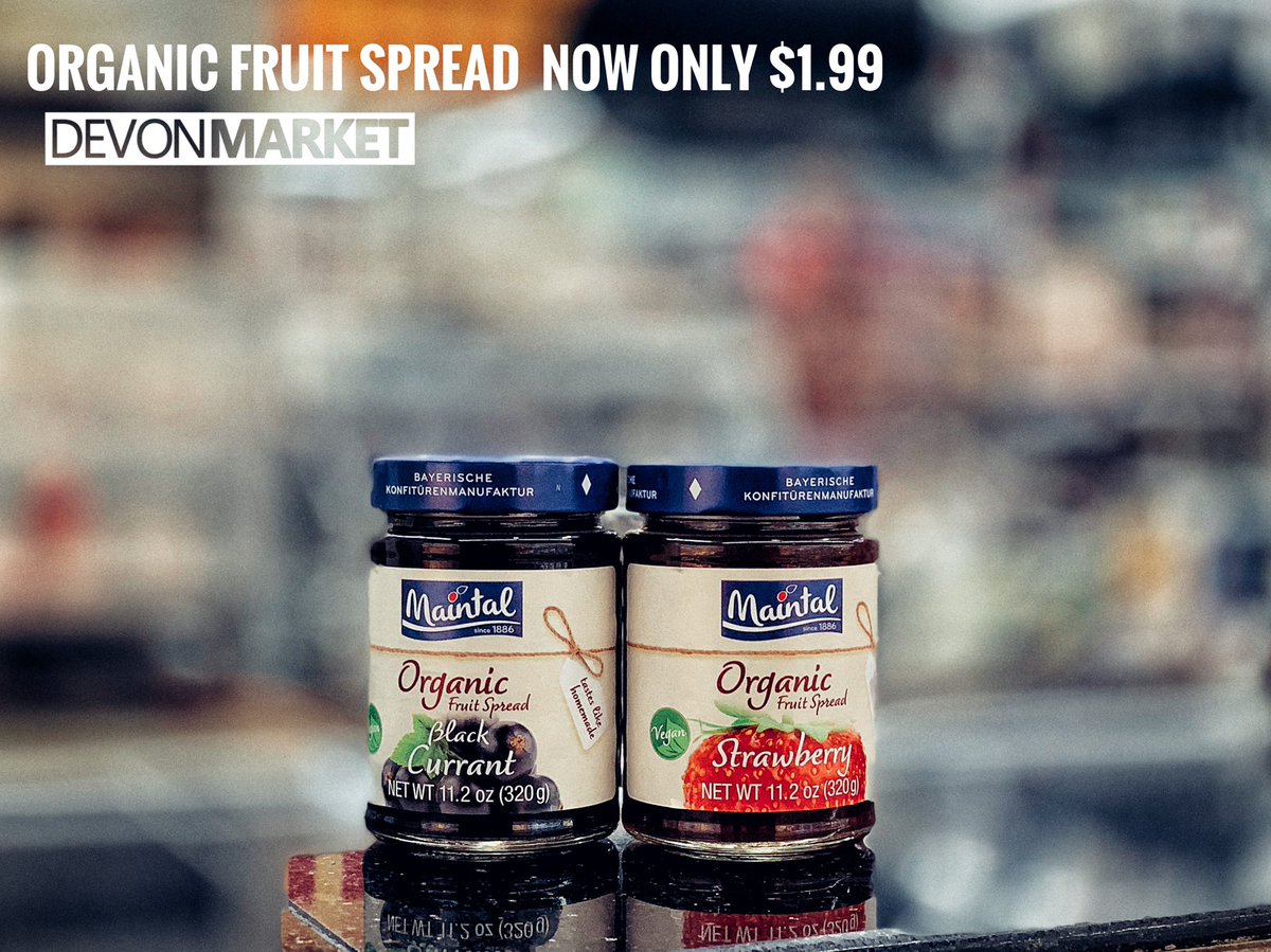 DevonMarket's tweet photo. ❤️Summer Deals: Organic Fruit Spread For Only $1.99 🥰 #DevonMarket #LowerPrice https://t.co/WVJgLquhNx