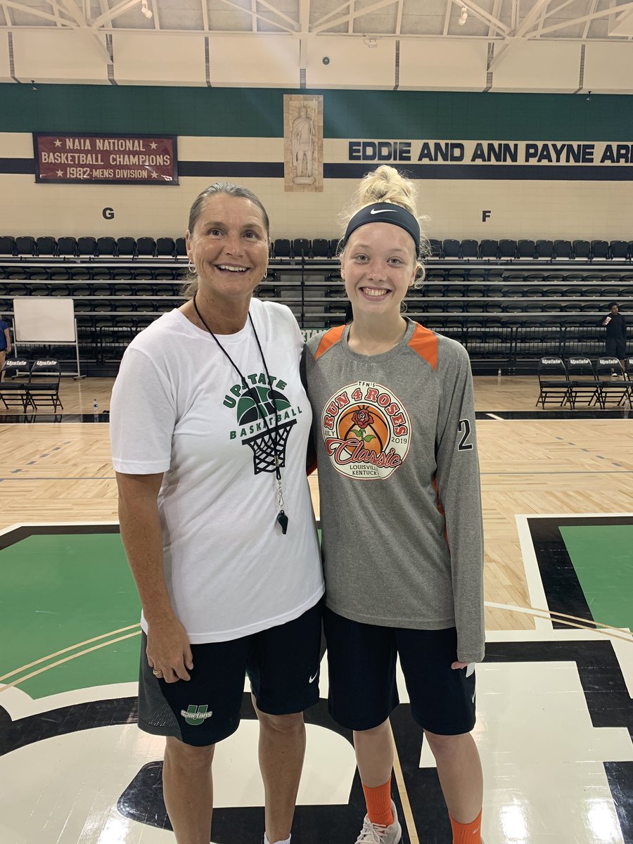 kassidykenny23's tweet photo. Had a great time at the USC Upstate elite camp today! Good to be back without a cast! Looking forward to catching a game this season! 🏀 https://t.co/GJnZBkhFuC