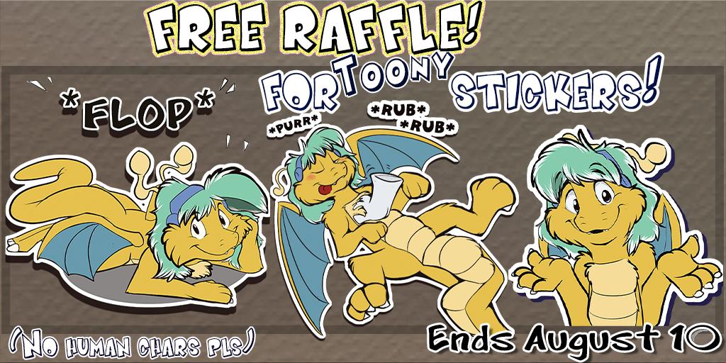 Sjru_st's tweet photo. Doing a ❗️FREE RAFFLE!! ❗️ For Stickers!!  🐉

RT and FOLLOW TO ENTER! 🚨

Ends this august 10.
Please no giveaway only accounts/bots/alts ☀️

Thank you and have fun! 🐲👏 https://t.co/jxWHXeVVmV