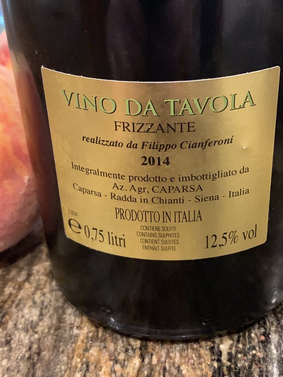 d_byington's tweet photo. @WineShowTV Picked this up in Greve. Think it’s still good? 🤞#showusyourbottles https://t.co/pdFu9jDTdt