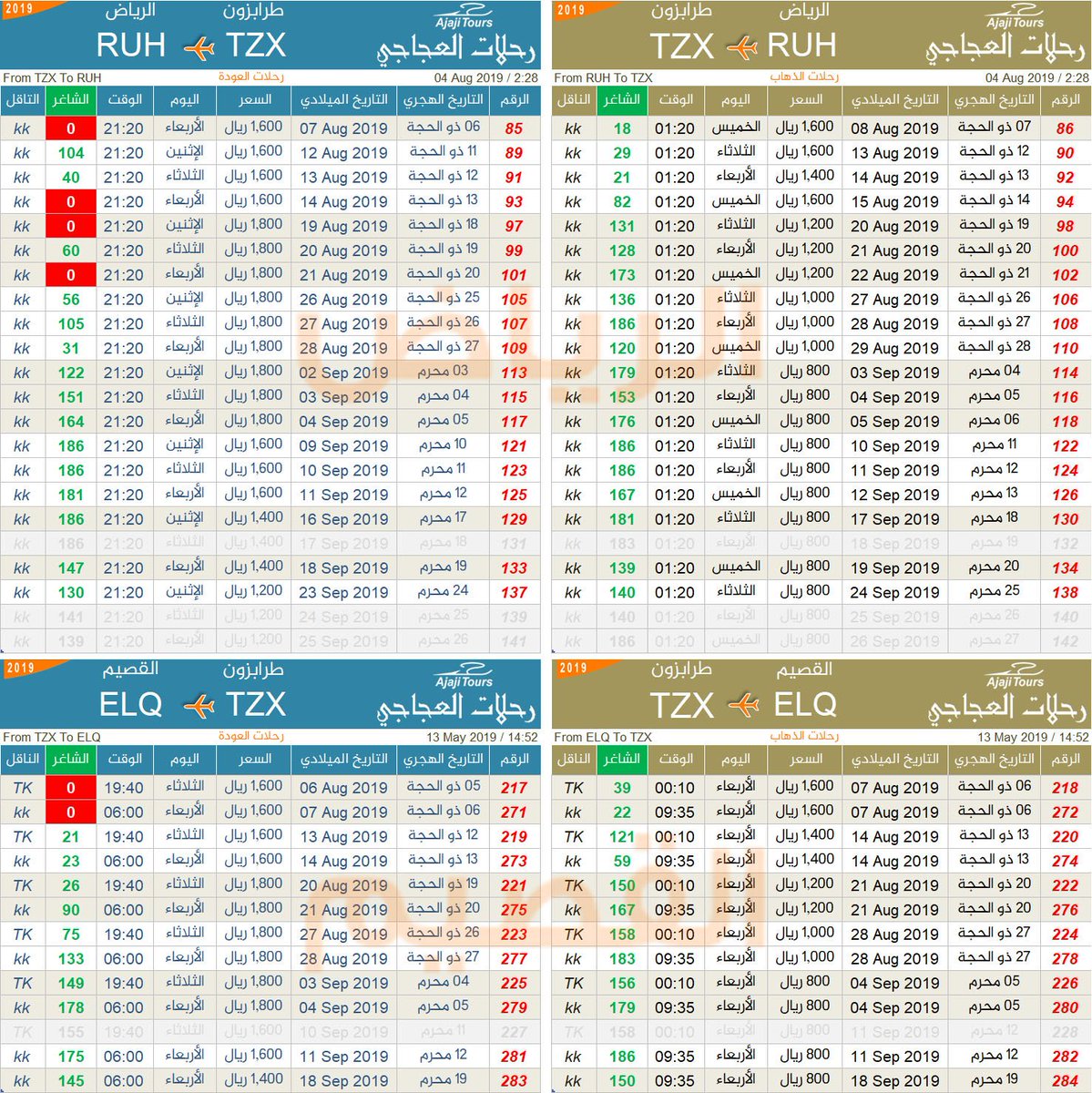 alajajitours's tweet photo. للاستفسار بالوتس:
0556062111
0559722011
0506175533
0555135689
0551521111
0543222020
0556062333
0591028888
0554888040
0505139027
0555138182
0551670075
0532267044 https://t.co/oXax8guOu5
