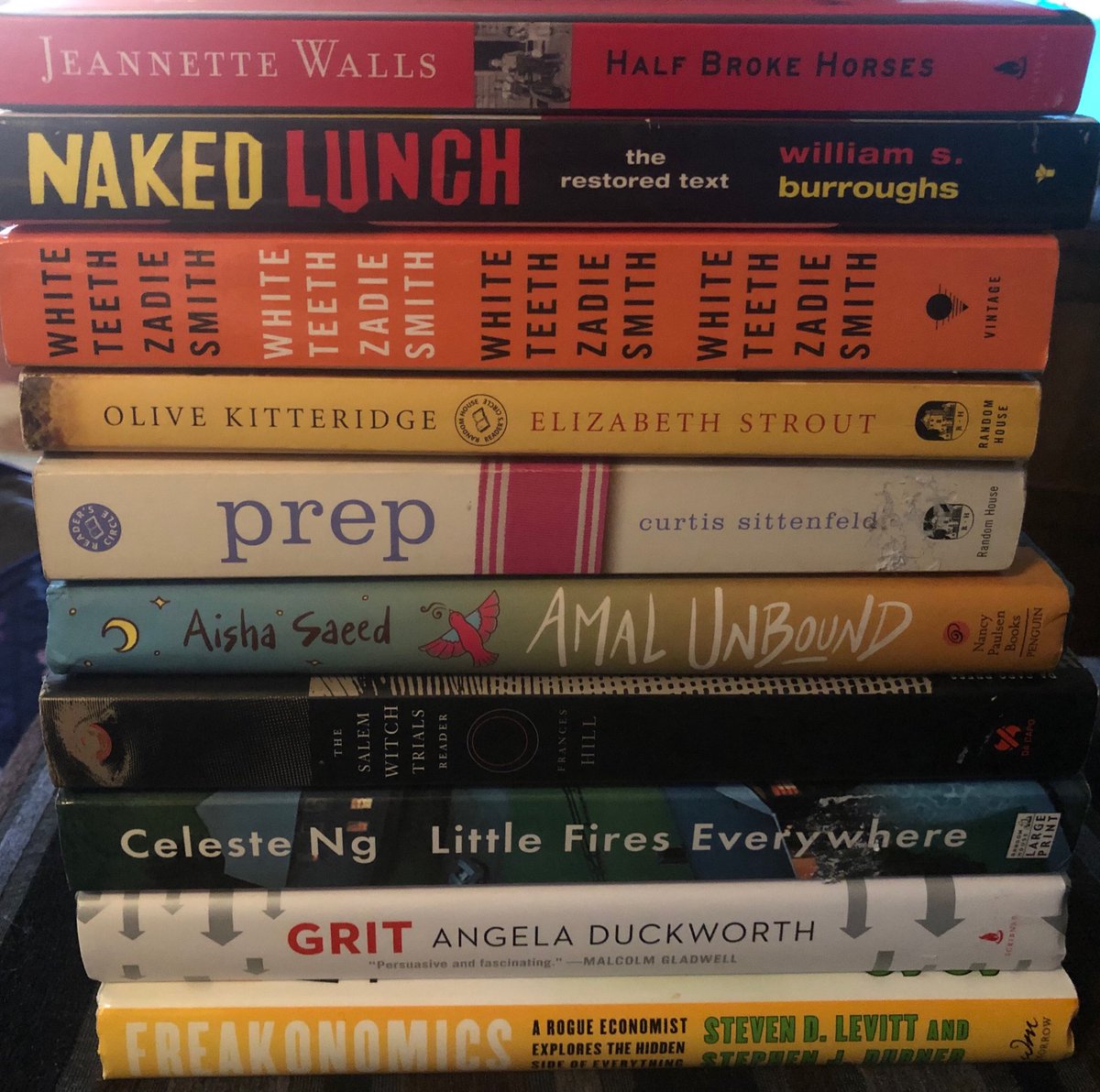 MizMarks's tweet photo. Thrift store jackpot! #buildyourstack #marksaplang #marksapsem #markseng11 https://t.co/eimEi0LPfn