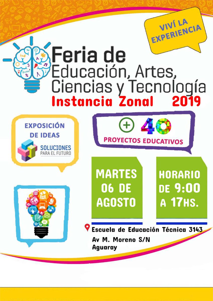 3143_e's tweet photo. 12 años de ser Sede Zonal de las Actividades Científicas y Tecnológicas en Aguaray #cienciaytecnologia @PlanesInet @MEducacionSalta https://t.co/wv0Qgmrlx4